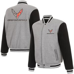 Corvette C8 Reversible Two-Tone Fleece Jacket (auto)